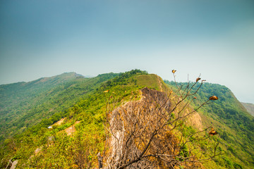 High mountain scenery in Thailand.25