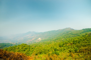 High mountain scenery in Thailand.29
