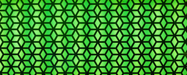 glassy yellow geometric mosaic tile