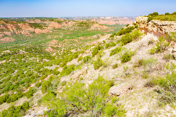 Palo Duro Canyon State Park in Texas, USA