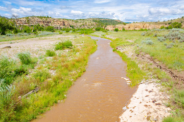 Gila River in New Mexico, Gila National Forest, USA
