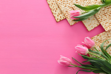 Pesah celebration concept (jewish Passover holiday)