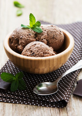 Chocolate ice cream