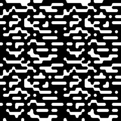 Black and white abstract pattern