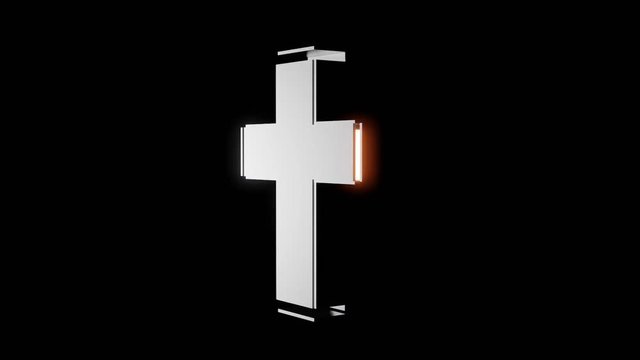3D Christian cross