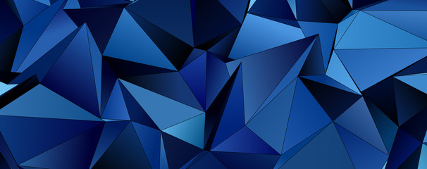 Abstract Low-Poly background. triangulated texture. Design 3d. Polygonal geometrical pattern. Triangular modern style