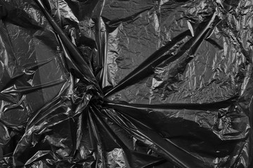  Black plastic bag texture and background