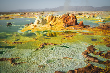 Dallol in Ethiopia