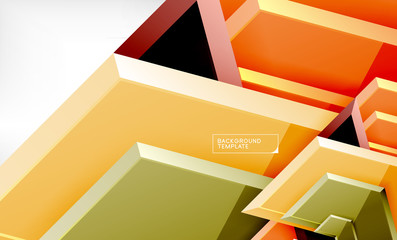 Arrow geometrical abstract background, directional wallpaper concept