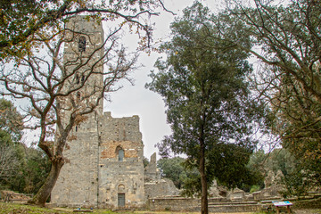 Fototapeta na wymiar San Rabano Abbey