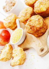 Millet muffins with apple