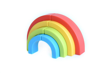 3d colourful rainbow marker pen toy