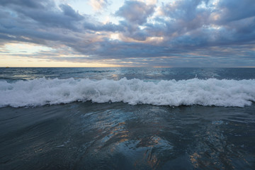 Blue sunset in Gran Canaria island