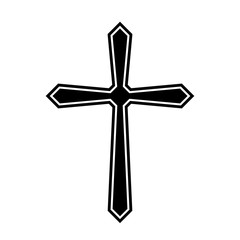 Religious cross. Vector