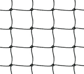 Seamless pattern of soccer goal net or tennis net - obrazy, fototapety, plakaty