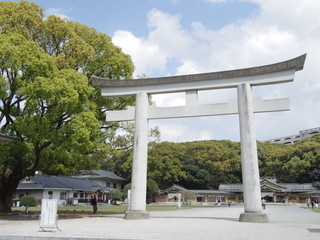 福岡縣護国神社 鳥居
