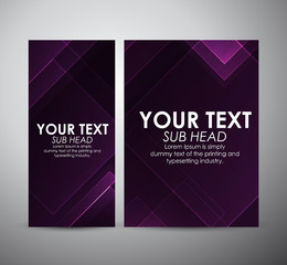 Abstract purple squares. Graphic resources design template. Vector illustration