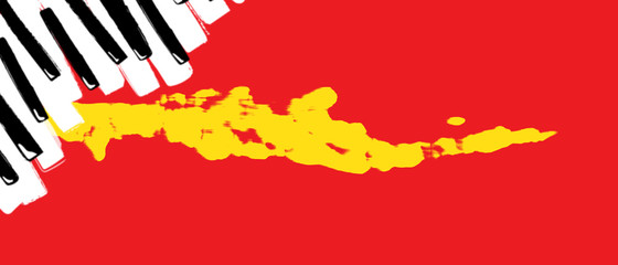 music festival, poster background template