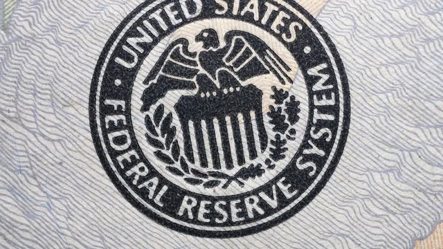 Close up footage of U.S. Dollar