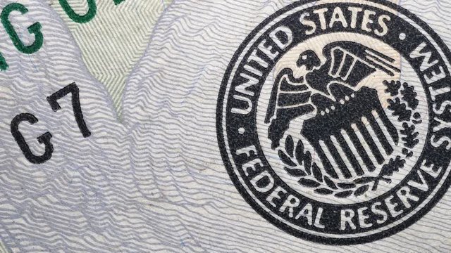 Close up footage of U.S. Dollar