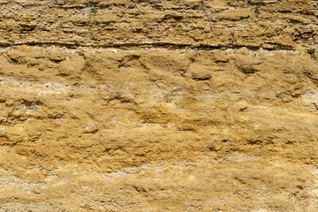 brown stone texture background, limestone, wall texture, Old brown gold stone wall, stone wall, abstract view, exterior.