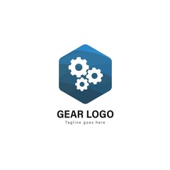 Automotive logo template design. Automotive logo with modern frame vector design