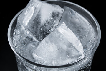 氷と炭酸水