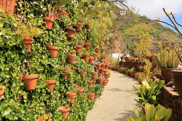 Obraz premium scenic Artenara, Gran Canaria’s highest mountain village. Canary islands of Spain