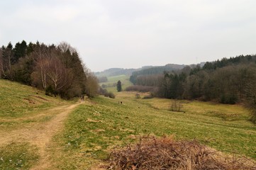 Blick über das Sauerland bei Lüdenscheid vom Stilleking aus