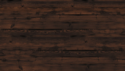 Brown wood texture, top view of wooden table. Dark wall background, texture of old top table, grunge background, seamless