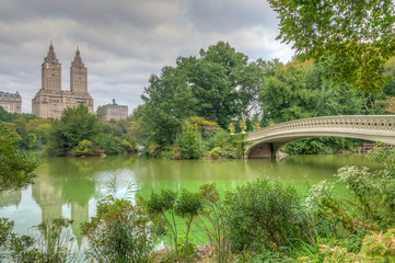 Bow bridge,Central Park, New York Cit