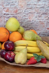 Varietà di frutta fresca