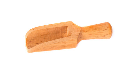 Wooden Spoon isolated on white background