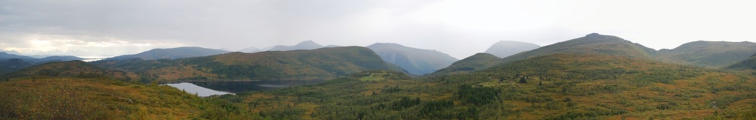 Panorama in Norwegen