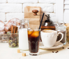 Coffee at the coffee shop