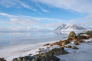 Iceland's beautiful natural scenery