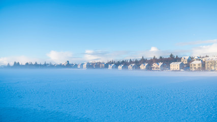 Iceland's beautiful natural scenery