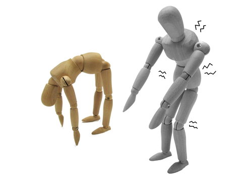 身体が硬い