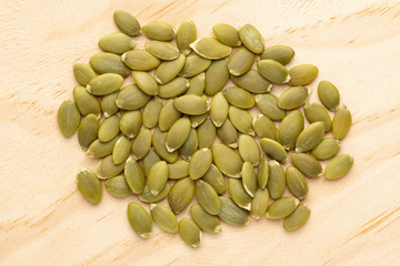 Pumpkin seeds or pepitas