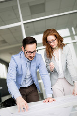 Business people conference in modern meeting room