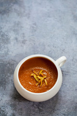 Carrot and ginger soup