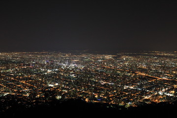 Fototapeta na wymiar 札幌夜景