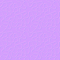 Set of seamless patterns with dotted abstract flowers on light colored background. Can be printed and used as wrapping paper, wallpaper, textile, fabric, etc.