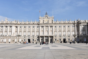 Fototapeta na wymiar château du roi d'Espagne, Madrid