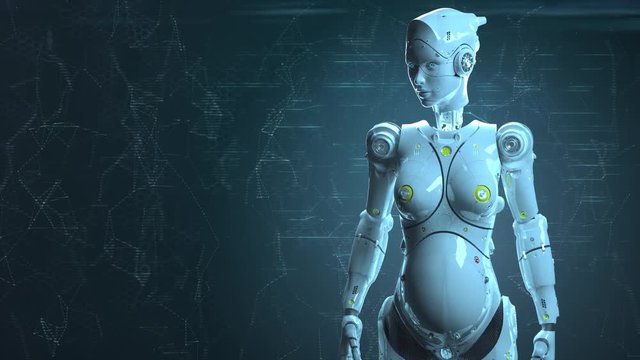 technology robot sci fi robots robot face woman Artificial Intelligence