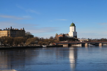 Medieval castle, Vyborg town