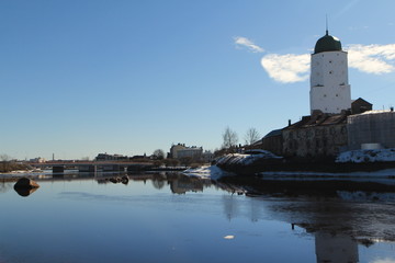 Medieval castle, Vyborg town