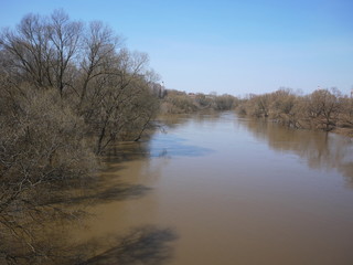 Floods in the spring