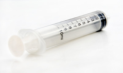 Disposable Syringe 10mL close up