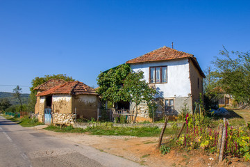 Fototapeta na wymiar Old house near Pirot, Serbia